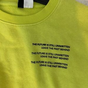 Neon Green Sweatshirt